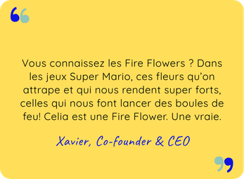 Témoignage de Xavier comparant l'accompagnement Business Coaching à un boost de confiance.